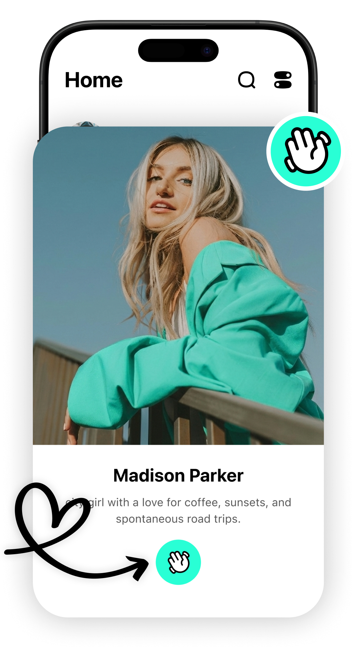 TapHey app screenshot 1